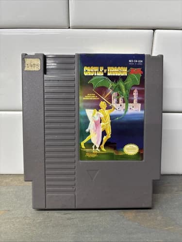 Castle Of Dragon, Nintendo, NES, USED, Cartridge Only, SETA, Video Game, 1990