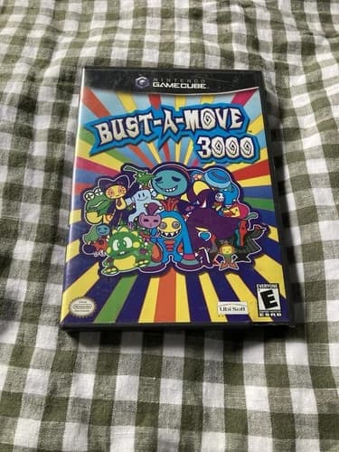 Bust-A-Move 3000 (Nintendo Gamecube) 2001 with Manual CIB Complete Rare