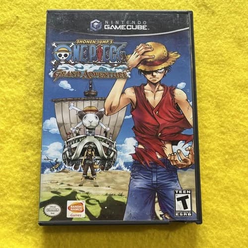 One Piece: Grand Adventure (Nintendo GameCube, 2006) CIB Complete - Tested