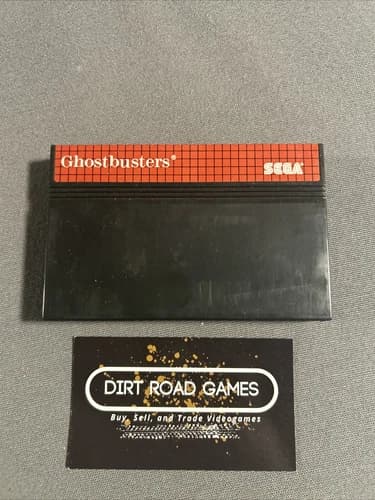 Ghostbusters (Sega Master System, 1987) Cartridge Only