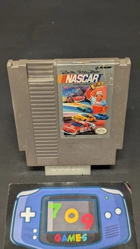 Bill Elliott's NASCAR Challenge (Nintendo Entertainment System, 1991) NES