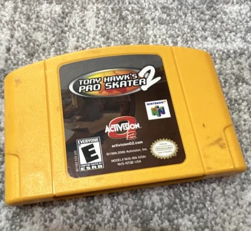 Tony Hawk's Pro Skater 2 for Nintendo 64 N64, E-Everyone, NTSC-U/C