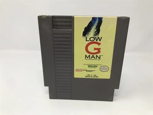 Low G Man - Nintendo Entertainment System NES - Game Cartridge Only