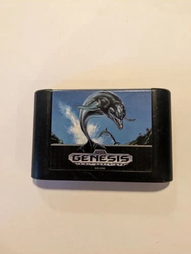 Ecco the Dolphin (Sega Genesis, 1992) Cart Only Tested And Working