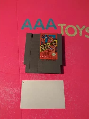 Donkey Kong Classics NES Game Cartridge
