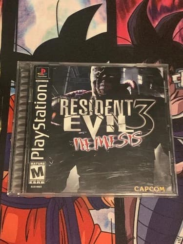 Resident Evil 3 Nemesis 1999 Sony PlayStation PS1 Complete CIB Registration Card