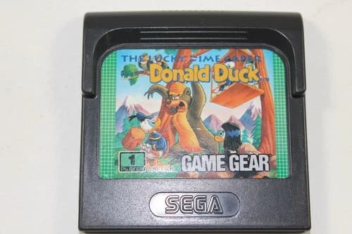 Donald Duck the Lucky Dime Caper - Sega Game Gear Cartridge