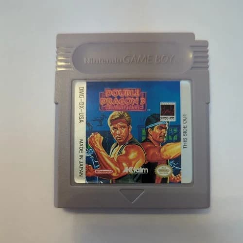 Double Dragon 3 The Arcade Game Cartridge Only (Nintendo Game Boy, 1992)