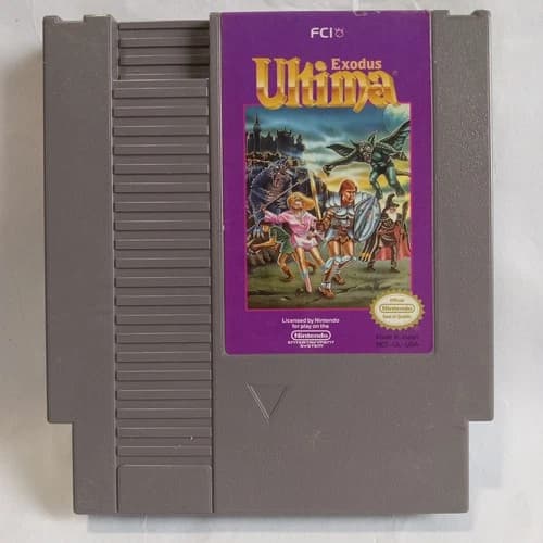 Ultima: Exodus - Nintendo NES - Cartridge Only - TESTED