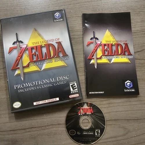 The Legend Of Zelda Collectors Edition Promotional Disc Nintendo Gamecube Clean!