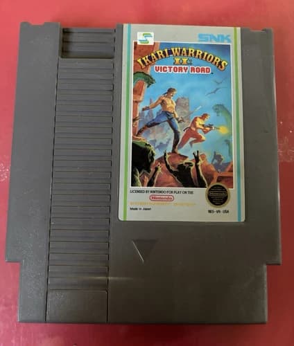 SNK Ikari Warriors II: Victory Road Nintendo NES Game Cartridge NTSC-U/C