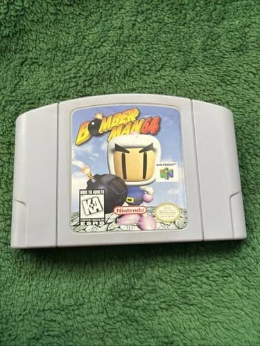 Bomberman 64 Nintendo 64 N64 Cleaned & Tested Authentic