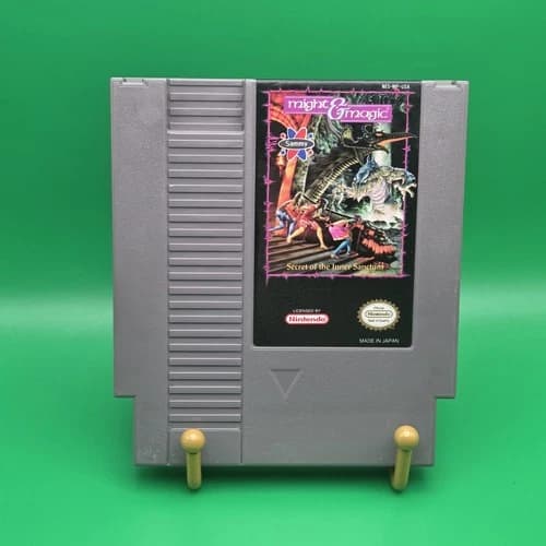 Might And Magic Secret Of The Inner Sanctum Nintendo NES Game Authentic TESTED