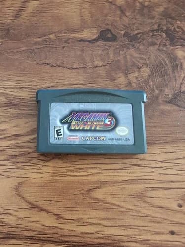 Mega Man 3 Battle Network White Game Boy Advance GBA Authentic TESTED