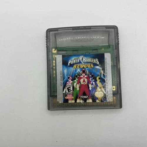 Nintendo Gameboy Color Loose Cartridge Power Rangers Lightspeed Rescue Tested