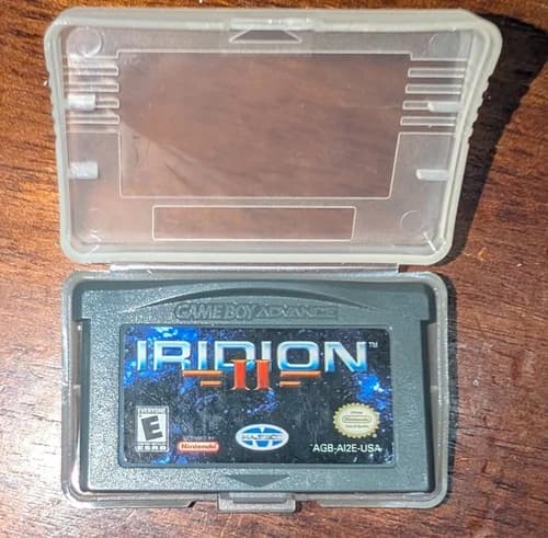 Iridion II (Nintendo GameBoy Advance, GBA) Authentic, Tested & Working