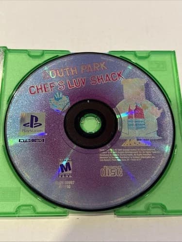South Park: Chef's Luv Shack (Sony PlayStation 1, 1999) Tested And Working