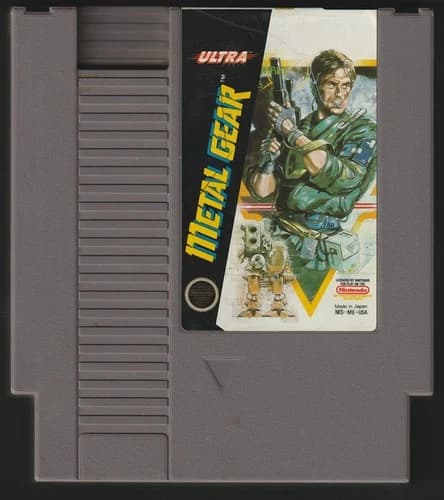 Metal Gear (Nintendo Entertainment System, NES 1988) - Cartridge Only