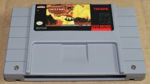 Samurai Shodown Snes Super Nintendo Entertainment System