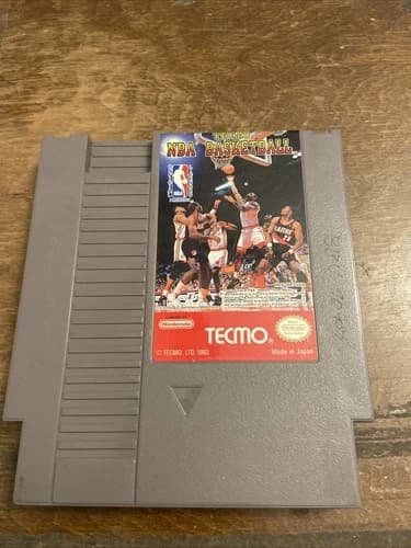 Tecmo NBA Basketball Nintendo NES