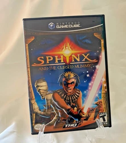 Sphinx and the Cursed Mummy (Nintendo GameCube, 2003) Complete With Manual