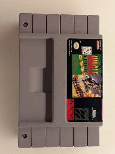 Electronic Arts Jungle Strike Sequel to Desert Strike SNES Strike Series KA