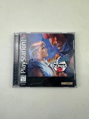 Street Fighter Alpha 2 1996 Capcom PS1 Playstation 1 CIB Complete