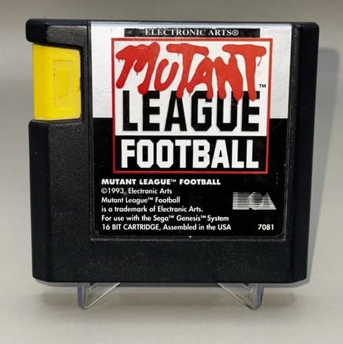 Mutant League Football (Sega Genesis, 1993) CART ONLY