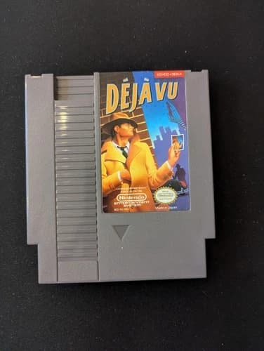 Deja Vu- Nintendo NES Game - Authentic - Tested - Free Shipping