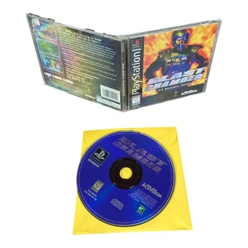 Sony PlayStation 1 PS1 CIB COMPLETE TESTED Blast Chamber