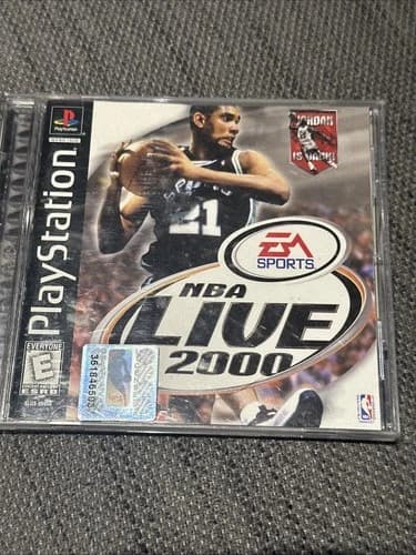 NBA Live 2000 (Sony PlayStation 1, 1999) PS1 CIB Complete w/Manual!