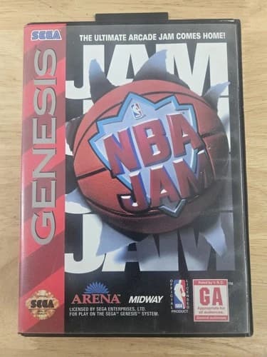 NBA Jam (Sega Genesis, 1993) CIB