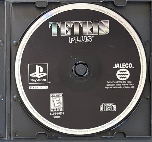Tetris Plus - PlayStation 1 PS1 - DISC ONLY
