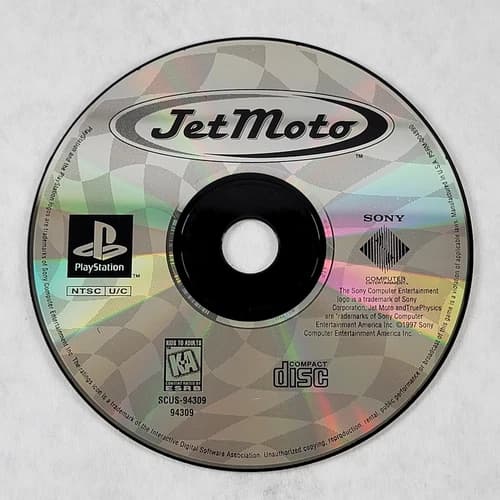 Jet Moto [Greatest Hits]- Loose Sony PS1 Playstation 1 Disc