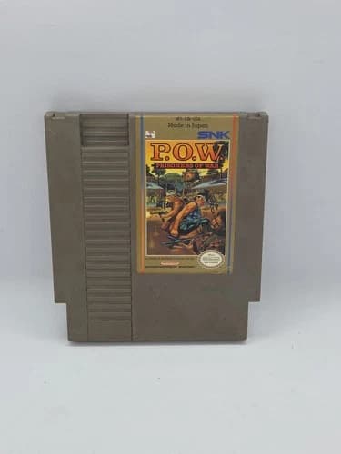 P.O.W. : Prisoners of War (Nintendo Entertainment System, 1989) NES POW