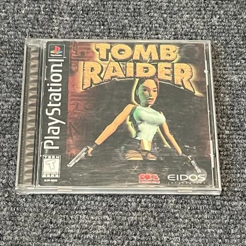 Tomb Raider PS1 (Sony PlayStation 1, 1996) Fully Tested & Working