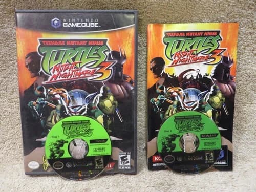 Teenage Mutant Ninja Turtles 3: Mutant Nightmare (Nintendo GameCube) - Tested!