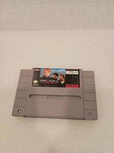 Home Alone 2: Lost In New York Super Nintendo 1993 SNES Authentic Working