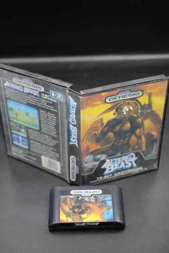 Altered Beast (Sega Genesis, 1989) Complete W Game, Case
