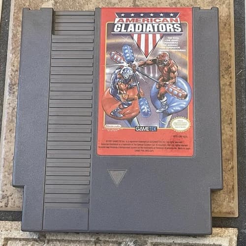 American Gladiators (Nintendo Entertainment System, 1993) NES Tested & Working!