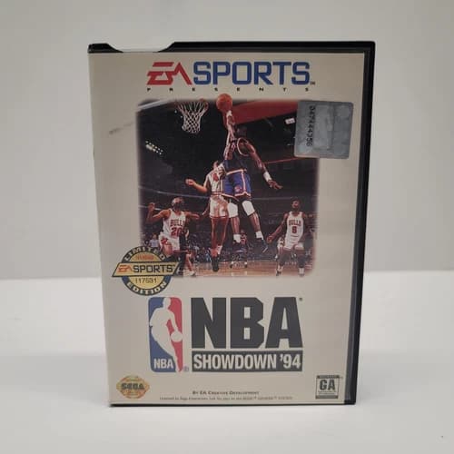 NBA Showdown 94 (Sega Genesis) Tested CIB Complete Basketball Retro Game