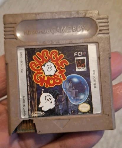 Bubble Ghost (Nintendo Game Boy, 1990) - Tested & Working