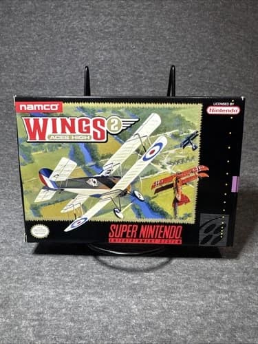 Wings 2: Aces High Super Nintendo Entertainment System SNES 25