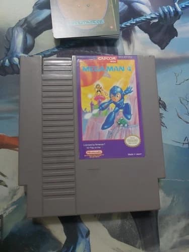 Mega Man 4 (Nintendo Entertainment System NES) Cartridge Only TESTED