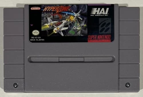 HyperZone (Super Nintendo Entertainment System, SNES, 1991) Authentic Tested