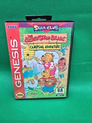 The Berenstain Bears’ Camping Adventure For Sega Genesis 1HB