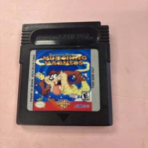 Nintendo Game Boy Taz-Mania Munching Madness Cartridge Only