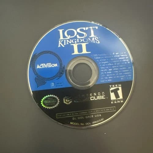 Lost Kingdoms 2 Nintendo gamecube Disc Only Tested Clean Disc