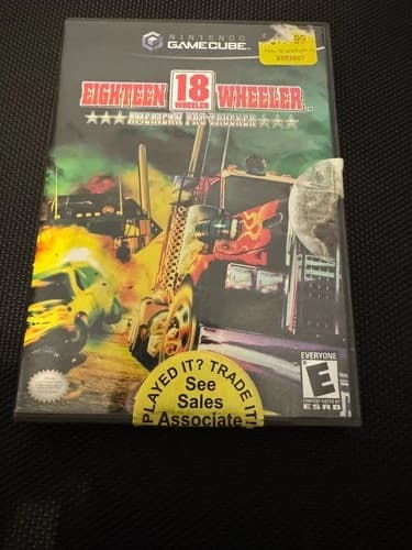 18-Wheeler: American Pro Trucker Nintendo GameCube NTSC-U/C Acclaim Racing Manu…
