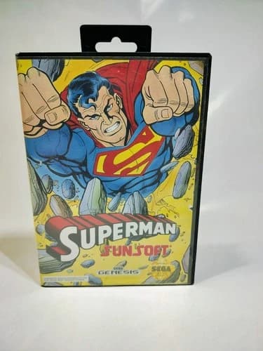 Superman (Sega Genesis, 1992) tested and working